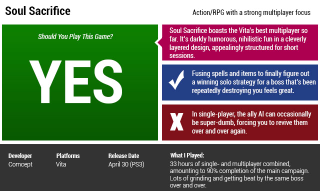 Illustration for article titled Soul Sacrifice: The Kotaku Review